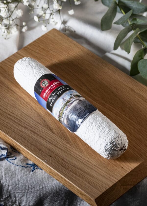 Salami med grønn pepper