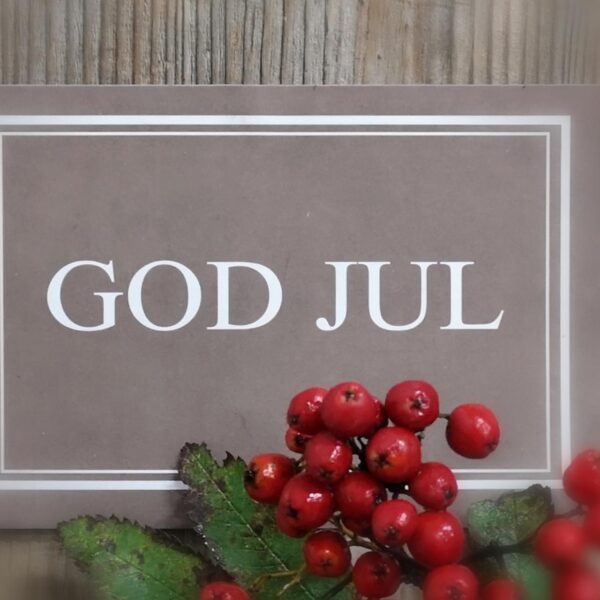 God Jul kort