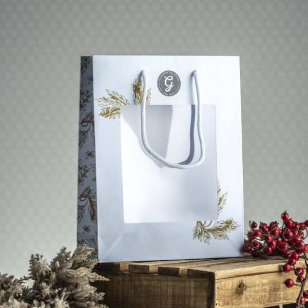 Gourmetkurven tom gavepose 24x8x30cm